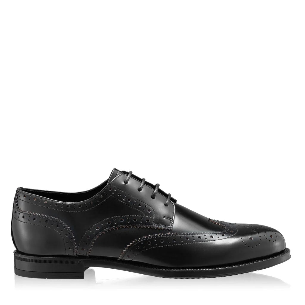 Pantofi Eleganti Barbati 7020 Abrazivato Negru