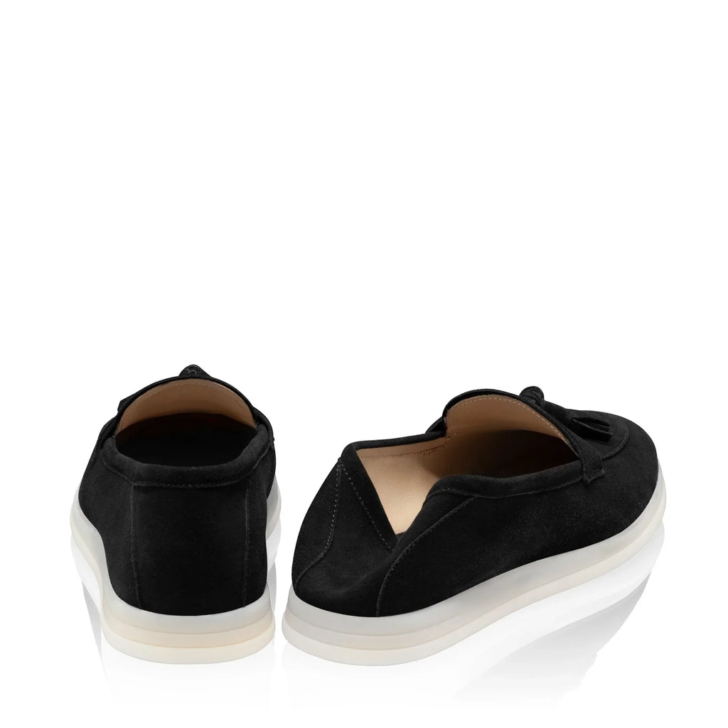 Pantofi Casual Dama 8002 Camoscio Negru