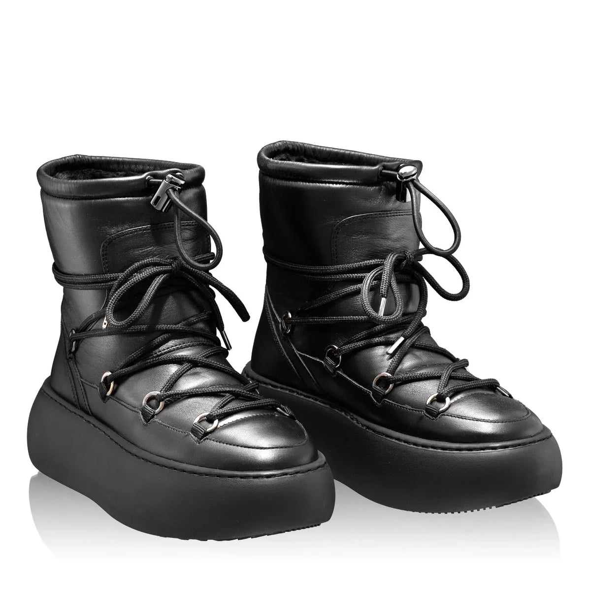 Ghete Dama 7240 Vitello Negru