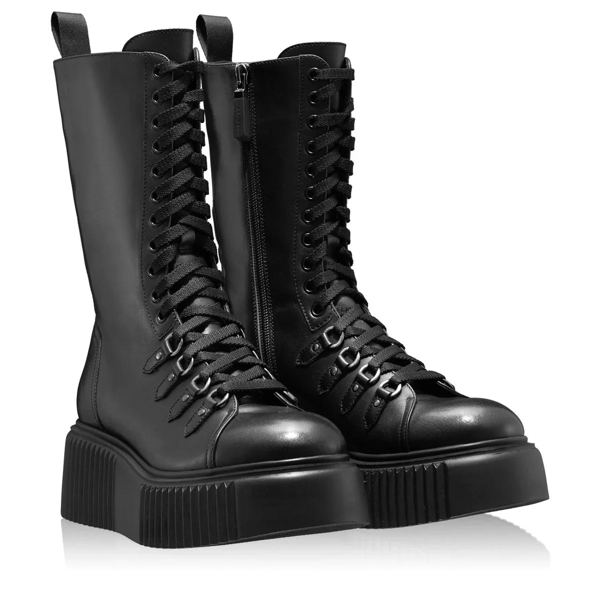 Ghete Dama 7202 Vitello Negru